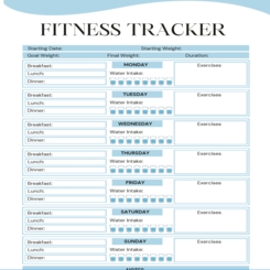 Fitness Tracker